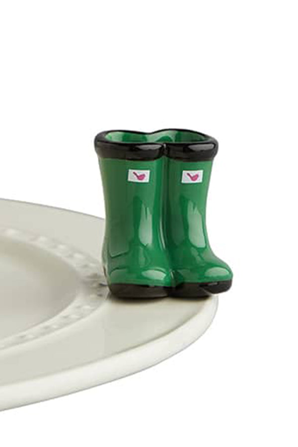 Nora Fleming Mini Attachment - Galoshes Rain Boots