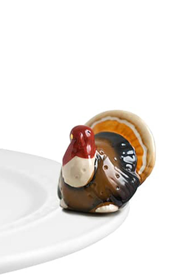 Nora Fleming Mini Attachment - Gobble Gobble Turkey