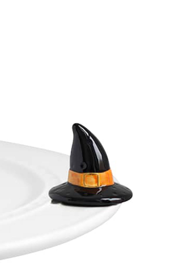 Nora Fleming Mini Attachment - Witchful Thinking Witch Hat