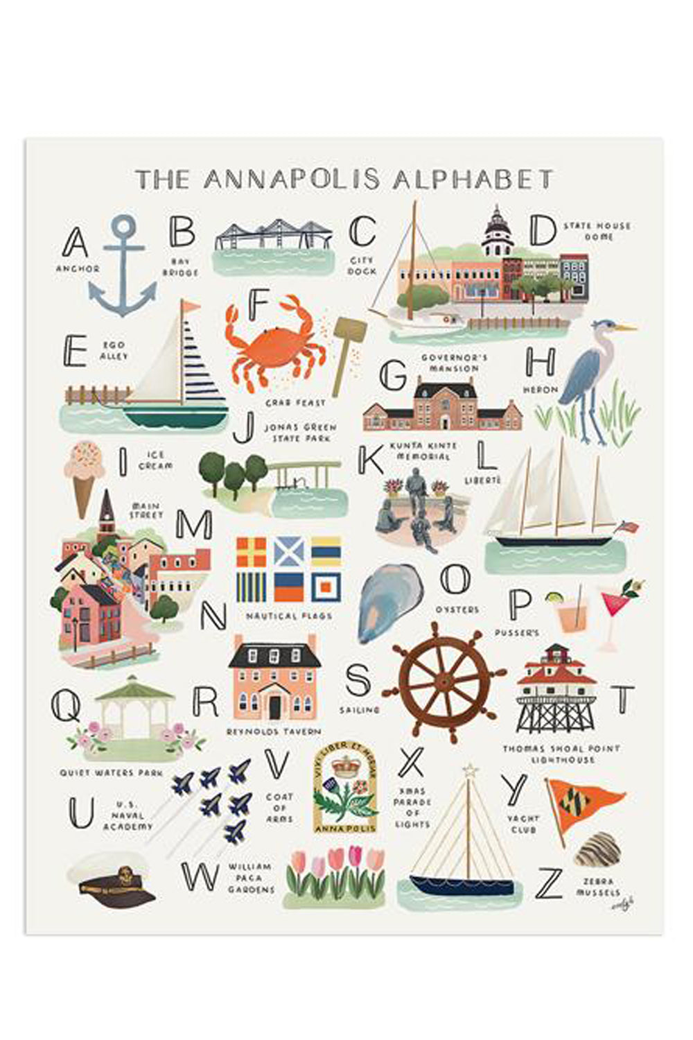 APP Print - Annapolis Alphabet