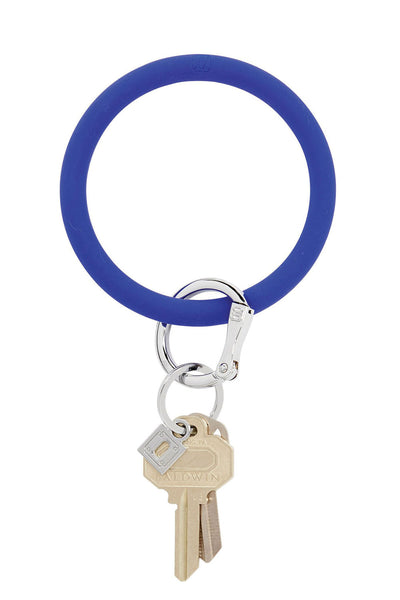 Silicone Big O Key Ring - Solid Blue Me Away – Shop Whimsicality