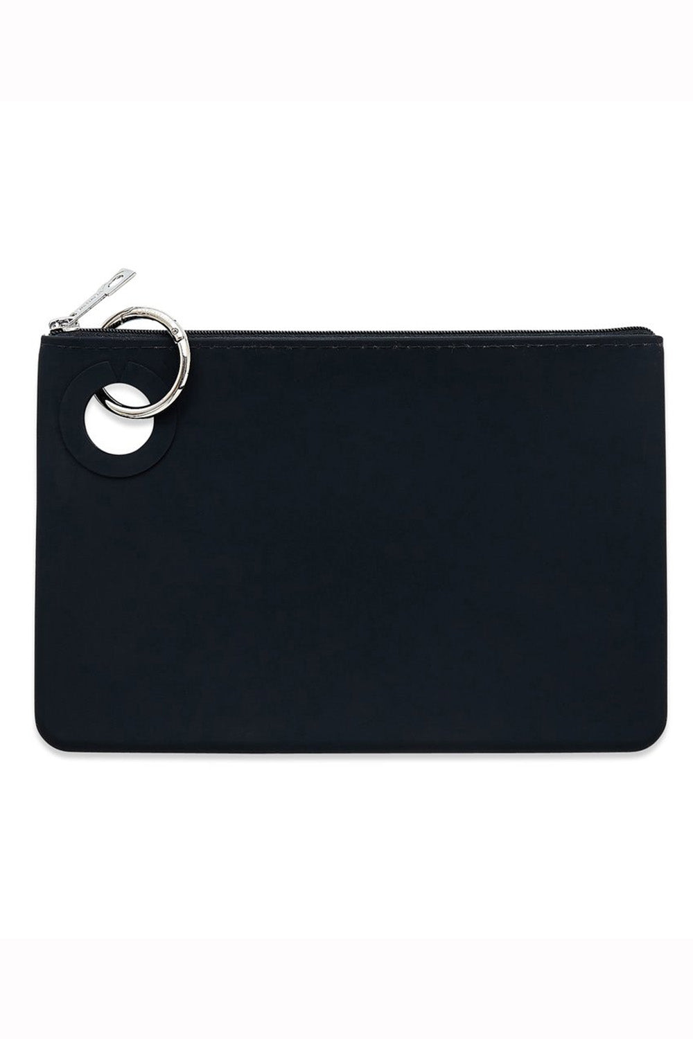Silicone Pouch Large - Solid Back in Black