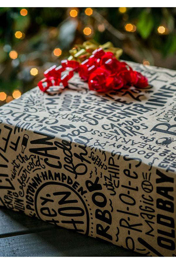 Trendy Wrapping Paper - Baltimore