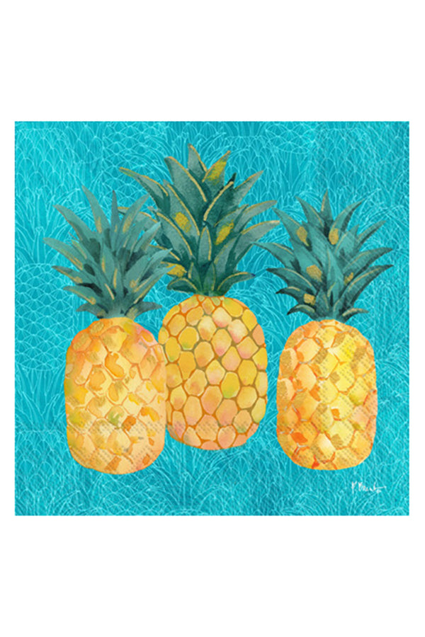 Cocktail Napkin Pack - Pineapple Shake