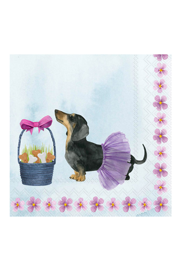 Cocktail Napkin Pack - Bunny Dogs