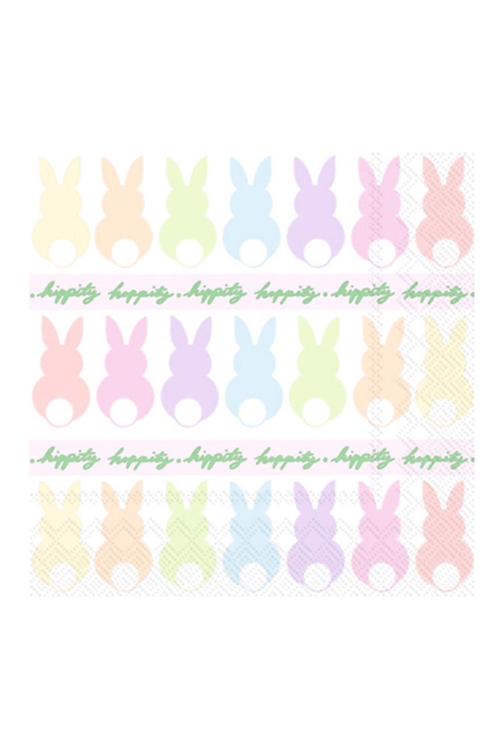 Cocktail Napkin Pack - Bunnies in a Row