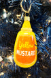 Glass Ornament - Mustard