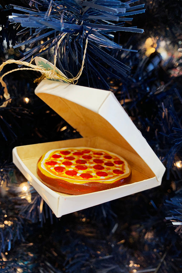 Funky Ornament - Pizza Delivery