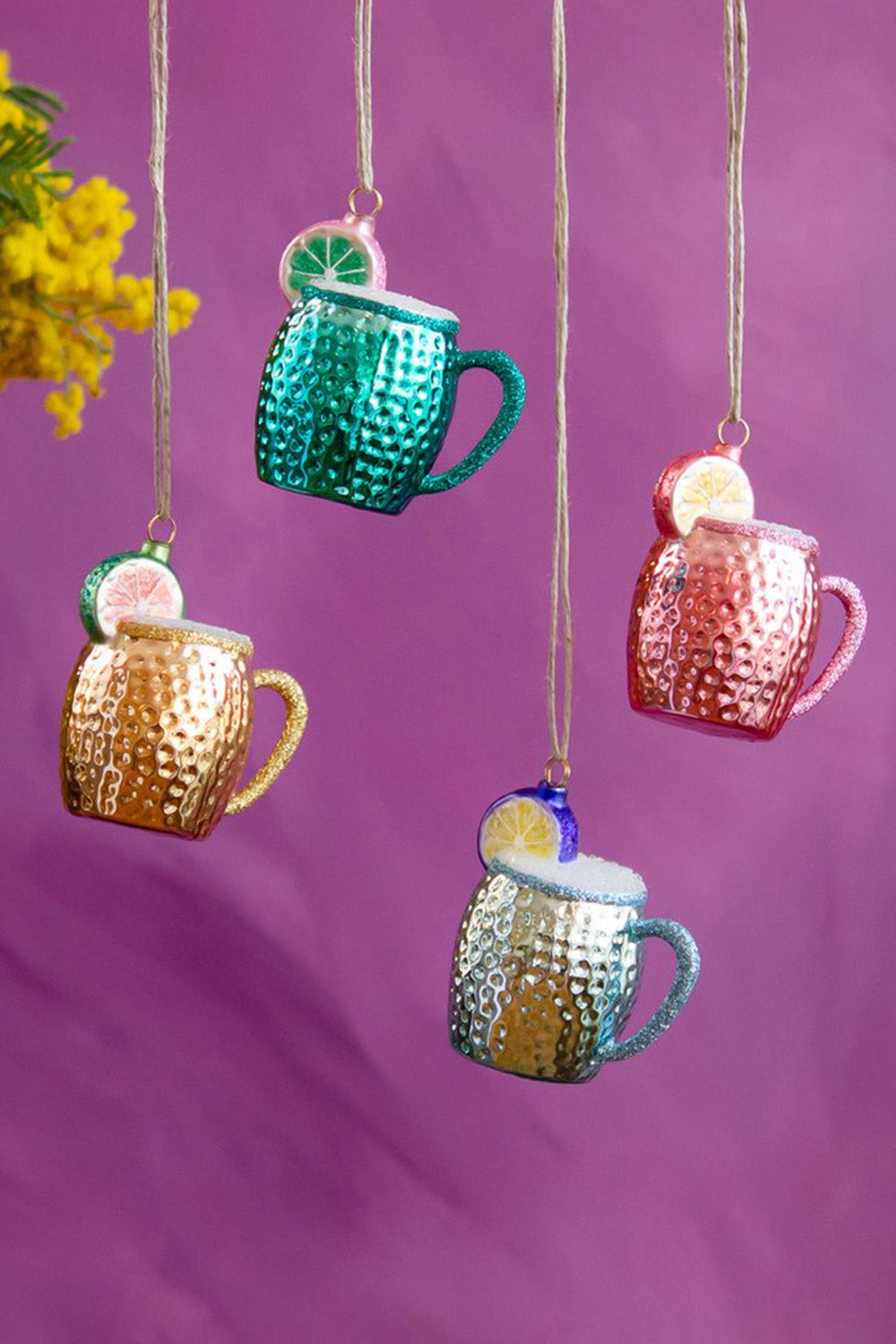 Glass Ornament - Whimsical Moscow Mule