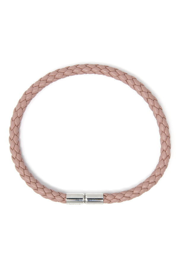 SIDEWALK SALE ITEM - Keva Braided Bracelet - Blush Pink