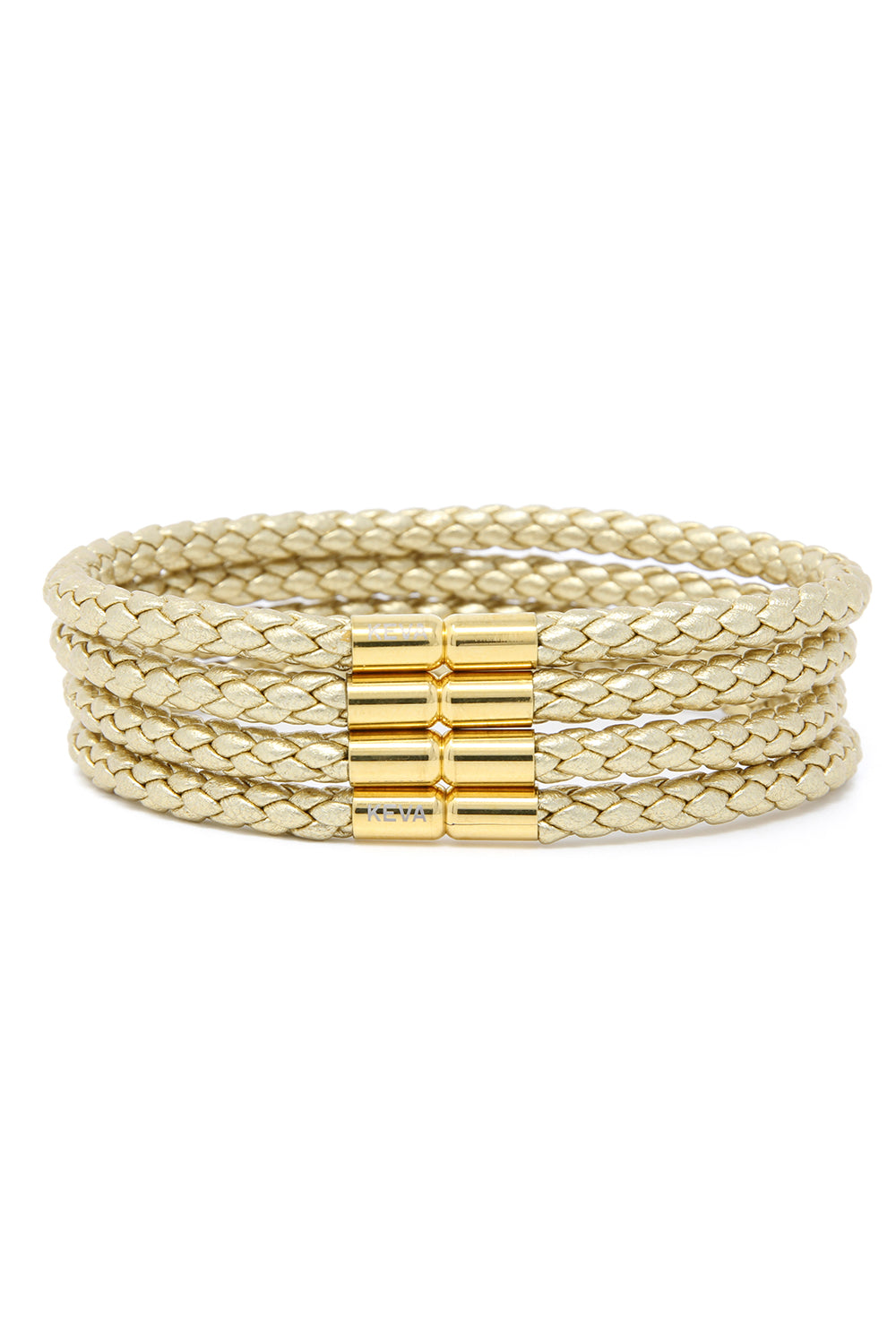 SIDEWALK SALE ITEM - Keva Braided Bracelet - Gold
