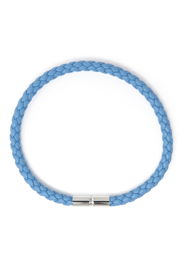 Keva Braided Bracelet - Light Blue