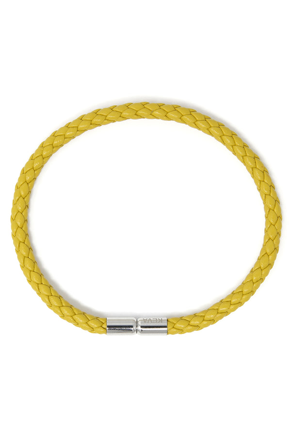 Keva Braided Bracelet - Yellow