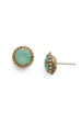 Simplicity Stud Earring - Pacific Opal