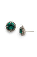 Simplicity Stud Earring - Emerald