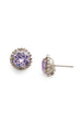 Simplicity Stud Earring - Violet