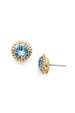 Simplicity Stud Earring - Aquamarine