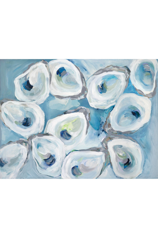 Kim Hovell Art Print - Ebb and Flow Oysters