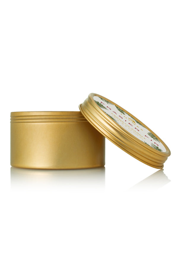 Frasier Fir Travel Tin Candle - Gold Pine