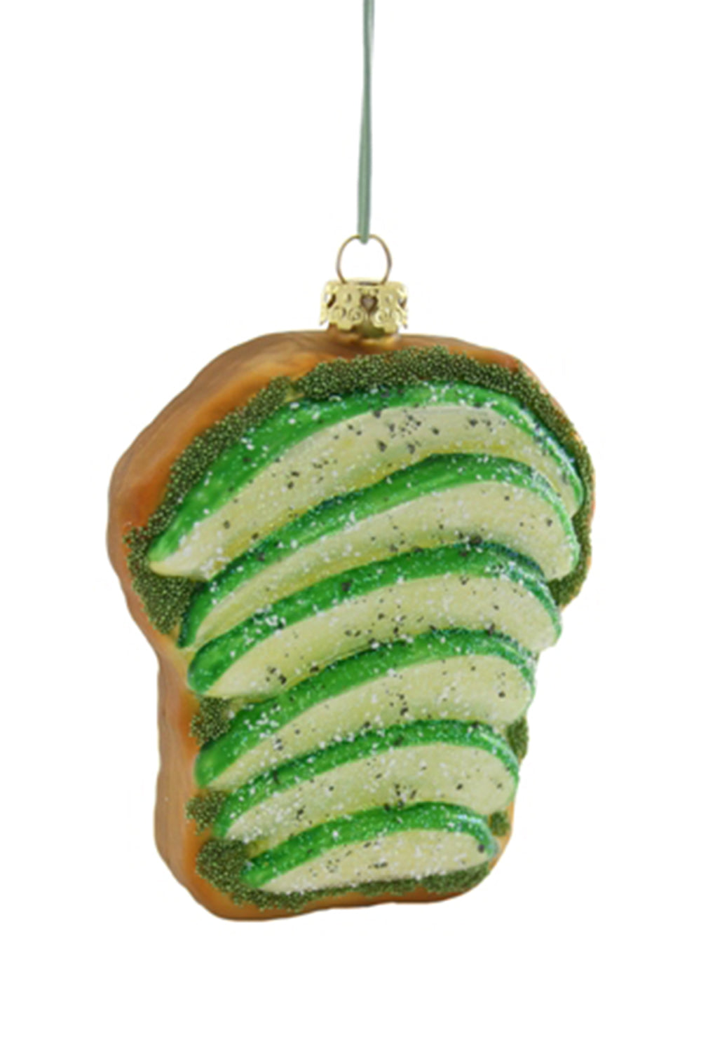 Glass Ornament - Avocado Toast