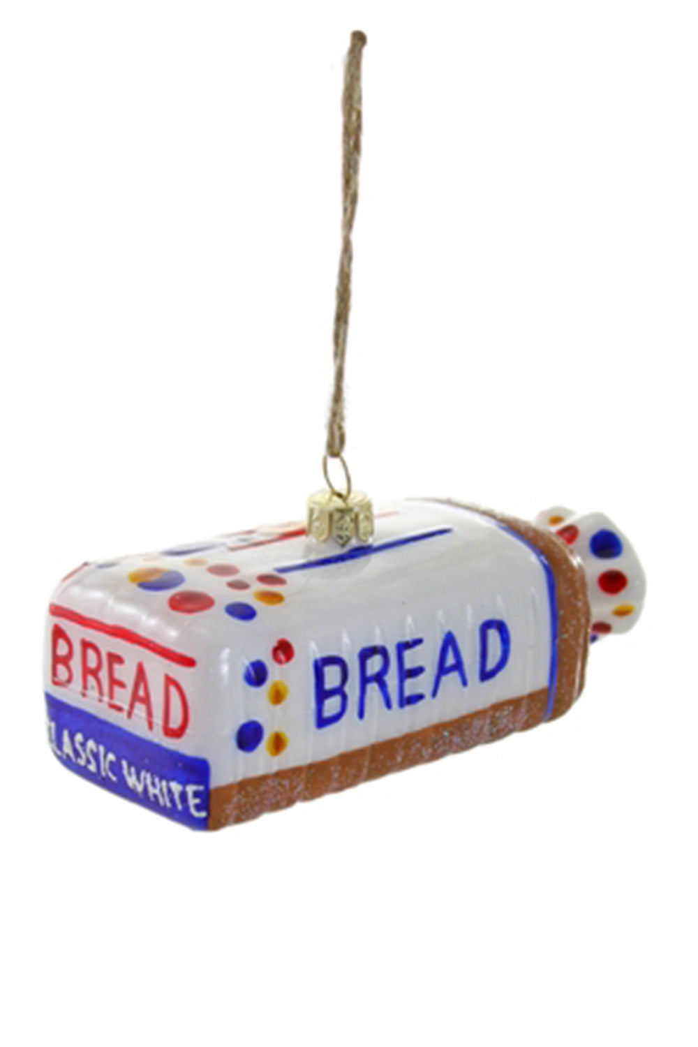 Glass Ornament - Sliced Wonder Bread