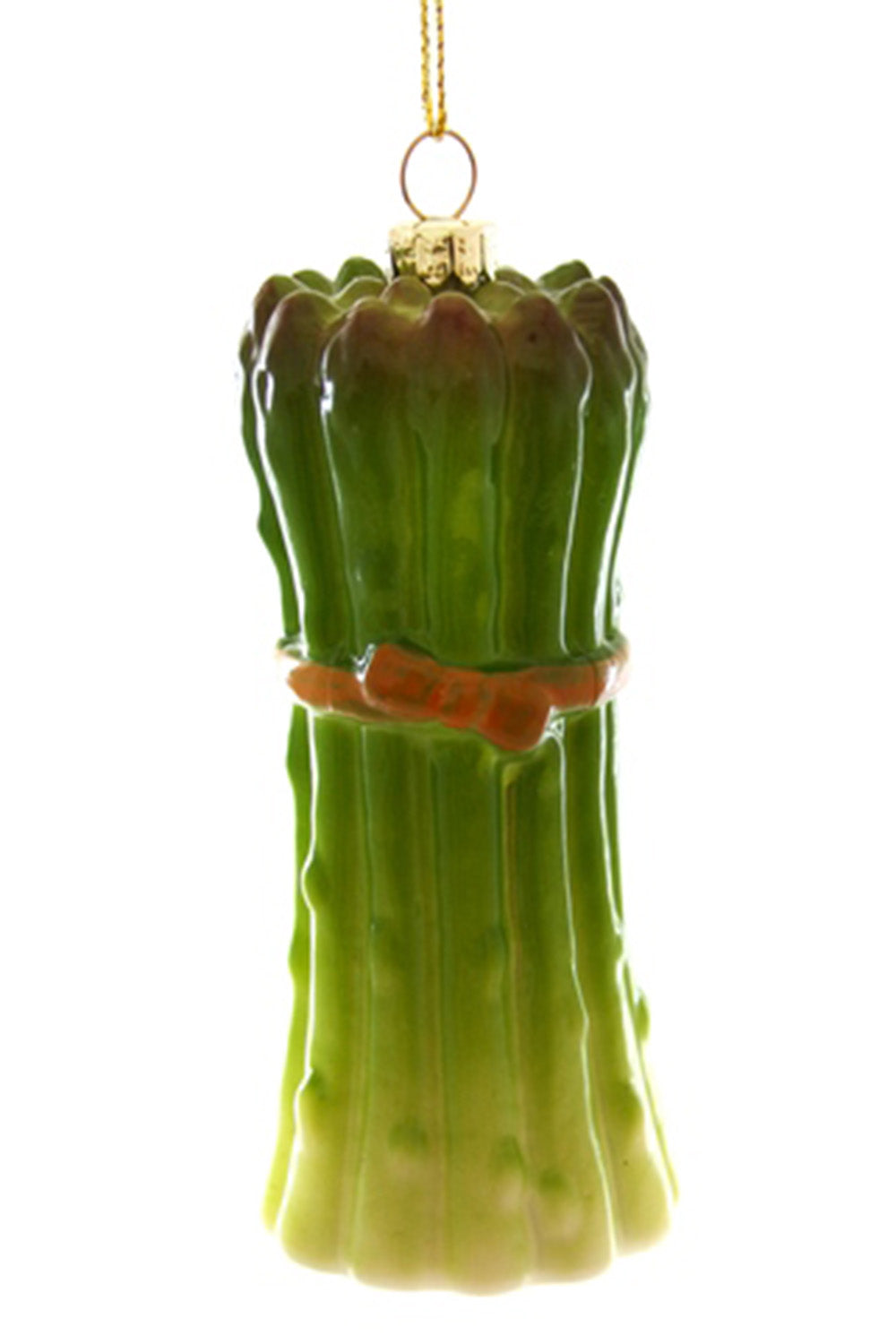 Glass Ornament - Bundled Asparagus