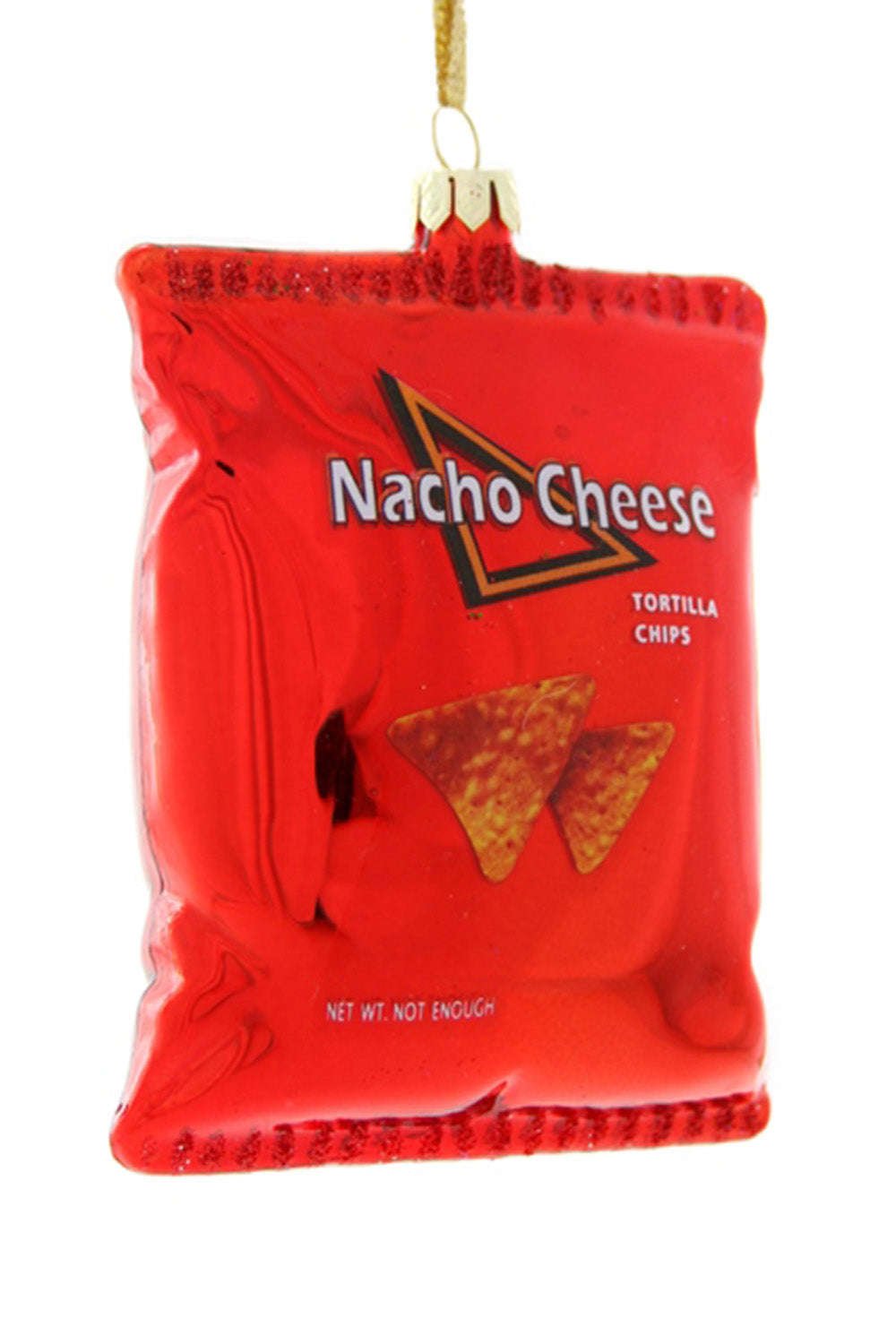 Glass Ornament - Nacho Cheese Chips