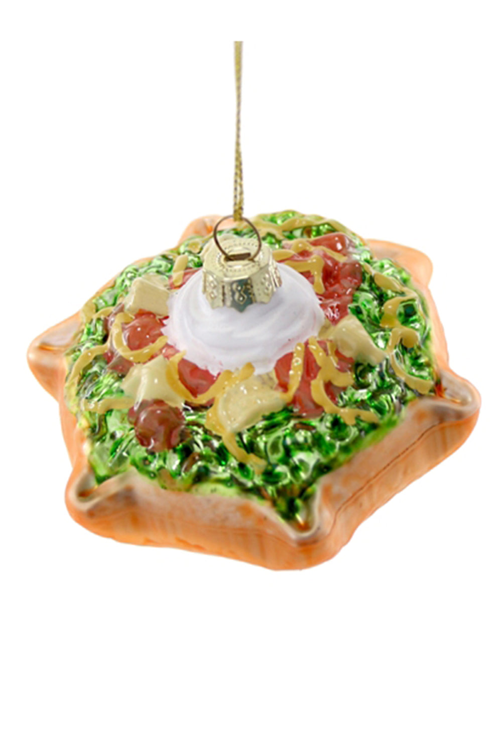 Glass Ornament - Classic Taco Salad