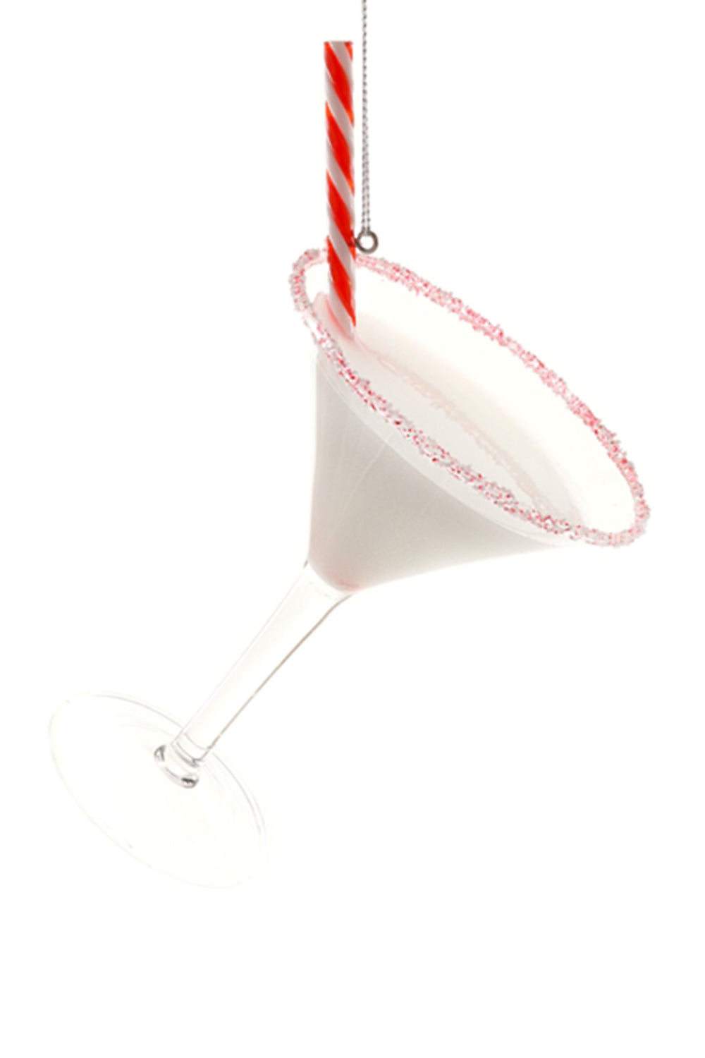 Glass Ornament - Festive Martini
