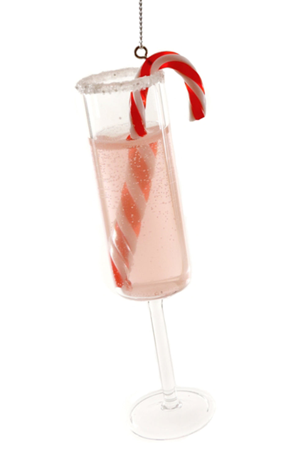 Glass Ornament - Peppermint Skinny Martini