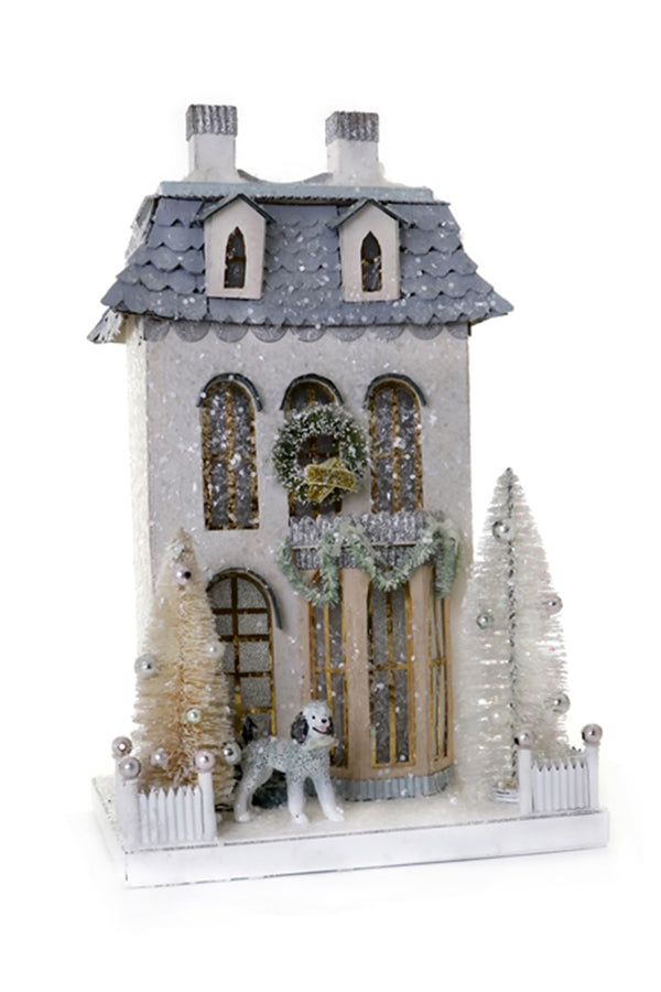 Whimsical Village House - White Chateau