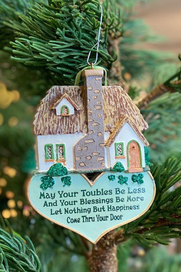 Resin Ornament - Irish Home Blessing