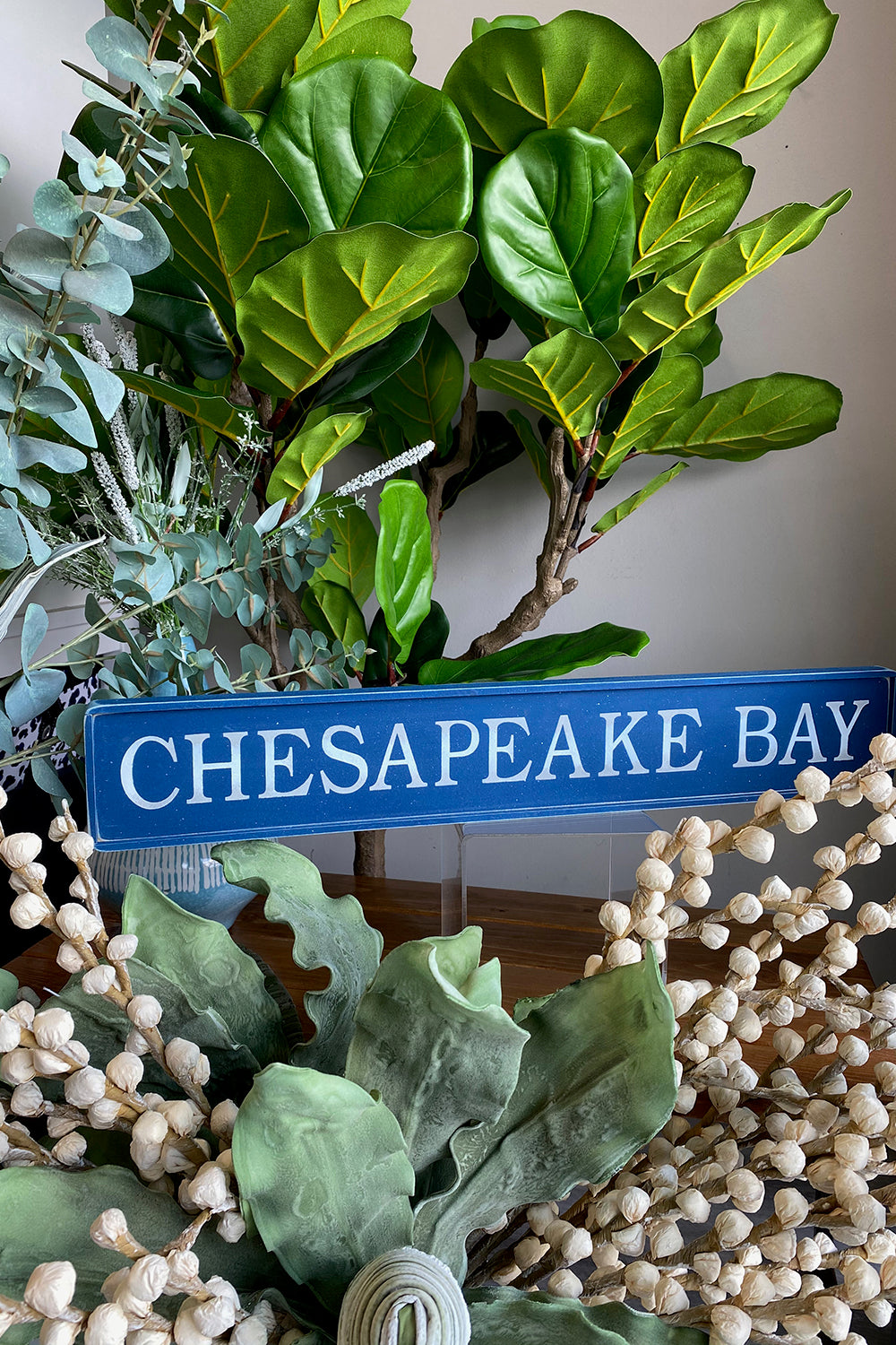 Local Places Wooden Sign - Chesapeake Bay