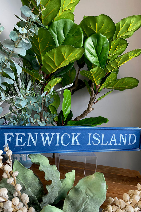 Local Places Wooden Sign - Fenwick Island