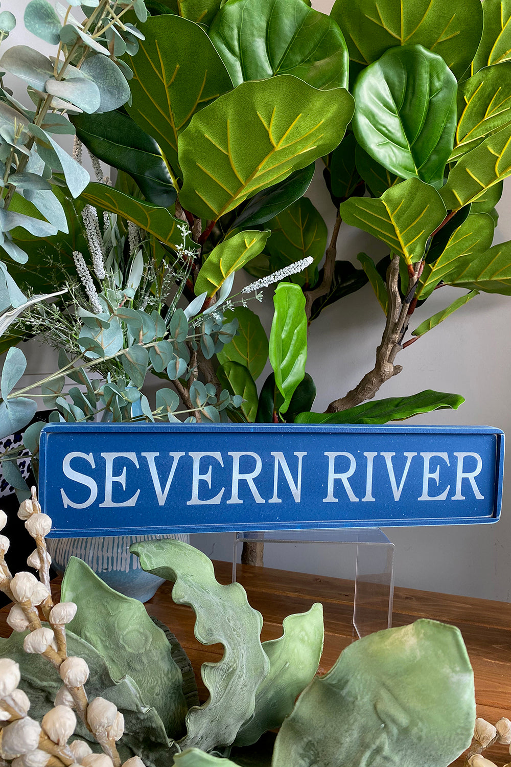 Local Places Wooden Sign - Severn River