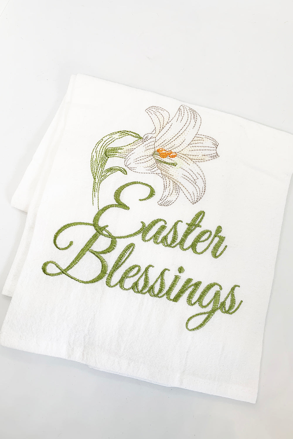 Flour Sack Towel - Easter Blessings