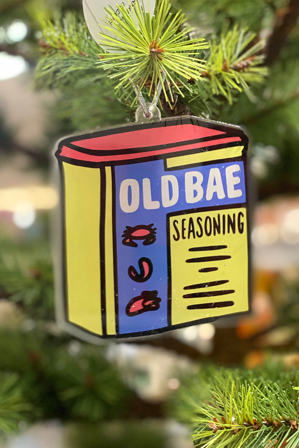 Acrylic Ornament - Trendy Old Bae Can