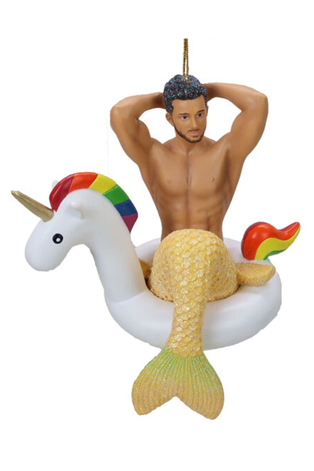 DCD Mermaid Ornament - Mr. Unicorn