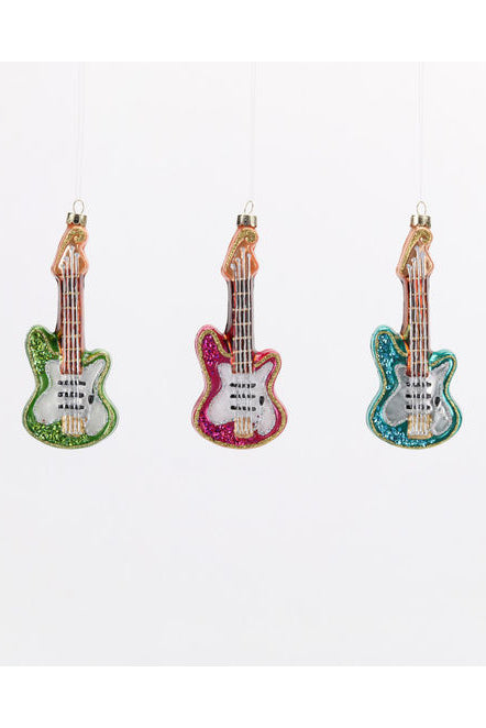 Glass Ornament - Electric Guitar