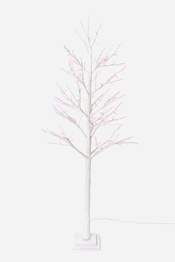 Easter Display Tree with Pink Lights