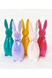 Flocked Button Nose Bunny - Large
