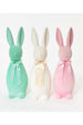 Flocked Button Nose Bunny - Large