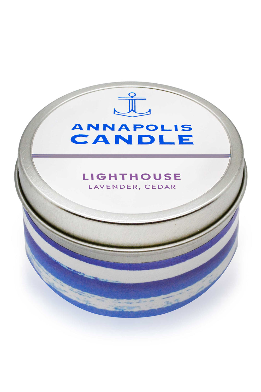 Tin Annapolis Candle - Lighthouse