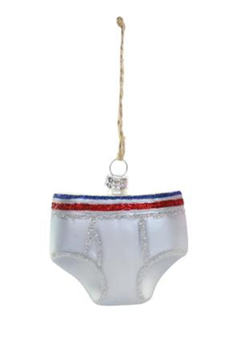 Glass Ornament - Men's Underwear