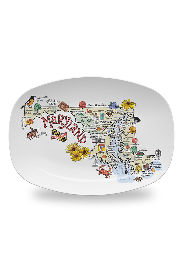 FK Platter - Maryland Map