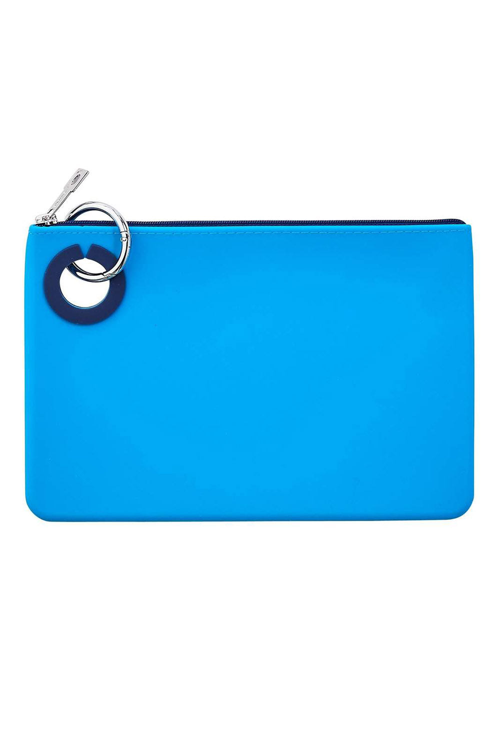 Silicone Pouch Large - Solid Peacock