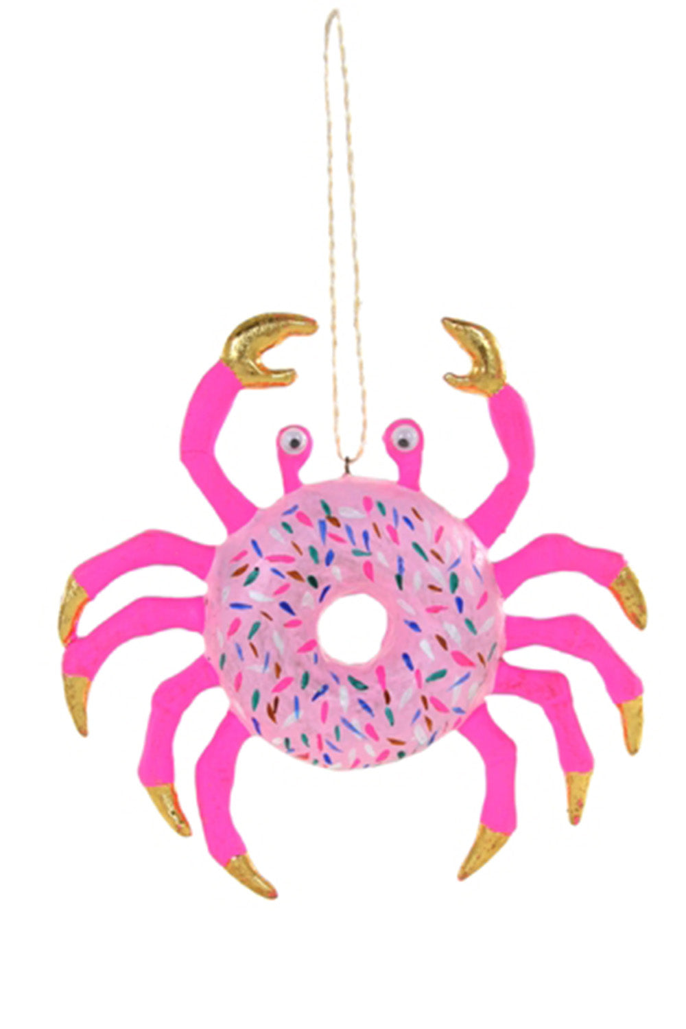 Funky Ornament - Crabby Donut