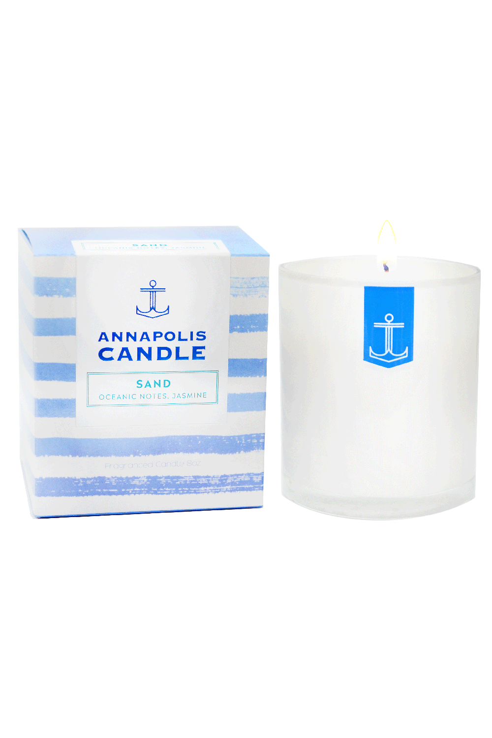 Boxed Annapolis Candle - Sand