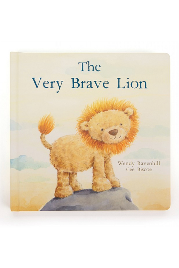 JELLYCAT The Very Brave Lion Book
