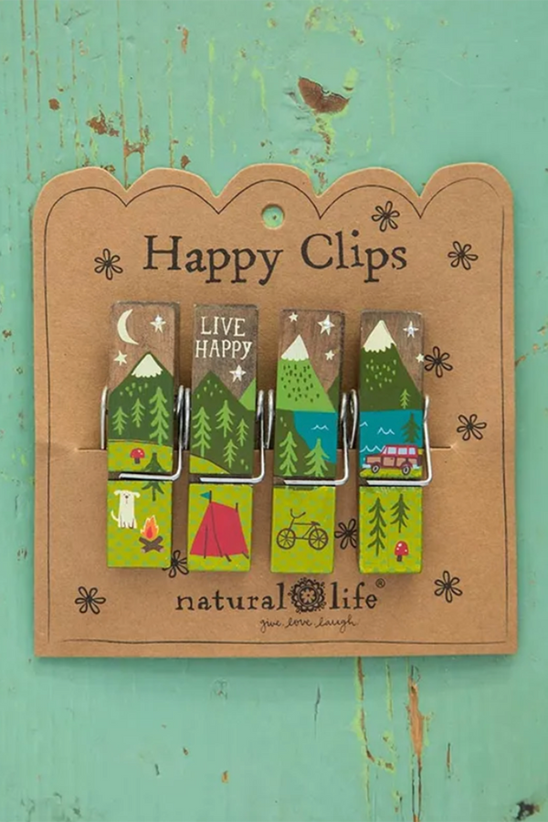 Chip Clip Set - Live Happy Camper